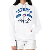 White Toronto Blue Jays G-III 4Her by Carl Banks Women's City Graphic Pullover Hoodie