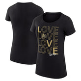 NHL Vegas Golden Knights G-III 4Her by Carl Banks Women's Super-Slim Fit Lightweight Hockey Love T-Shirt