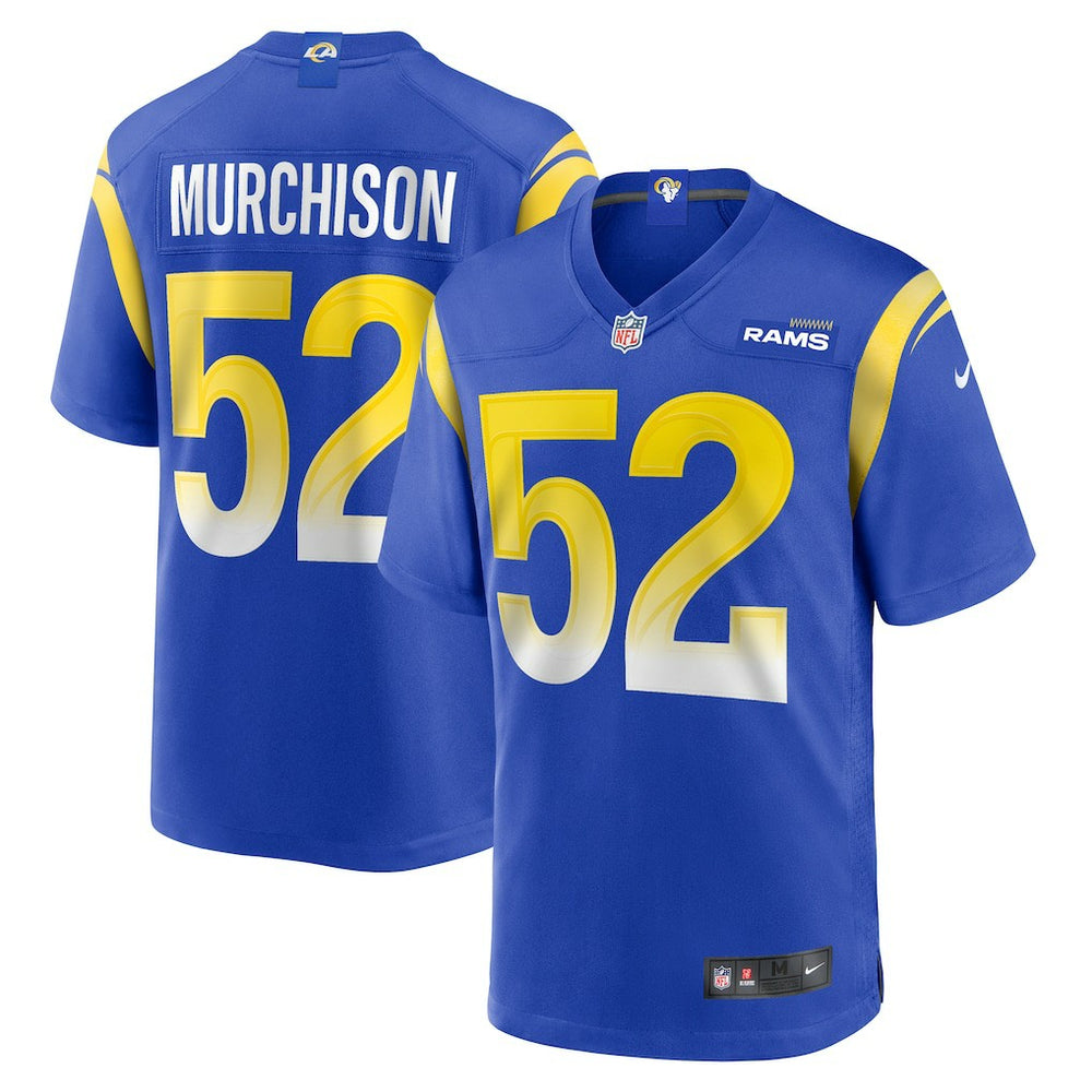 Larrell Murchison Team Game Jersey - Los Angeles Rams Jerseys