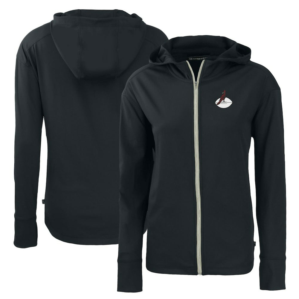 Cutter & Buck Women's Throwback Daybreak Eco Recycled Half-Zip Hoodie - Arizona Cardinals Hoodies