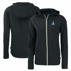Cutter & Buck Women's Throwback Daybreak Eco Recycled Half-Zip Hoodie - Detroit Lions Hoodies