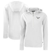 Cutter & Buck Women's Throwback Daybreak Eco Recycled Half-Zip Hoodie - Philadelphia Eagles Hoodies