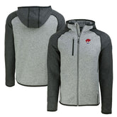 Cutter & Buck Throwback Mainsail Sweater-Knit Full-Zip Hoodie - Buffalo Bills Hoodies