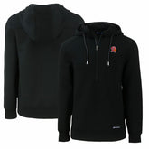 Cutter & Buck Throwback Roam Eco Half-Zip Recycled Pullover Hoodie - Tampa Bay Buccaneers Hoodies