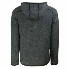 Cutter & Buck Throwback Mainsail Sweater-Knit Full-Zip Hoodie - Detroit Lions Hoodies