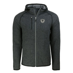 Cutter & Buck Throwback Mainsail Sweater-Knit Full-Zip Hoodie - Las Vegas Raiders Hoodies