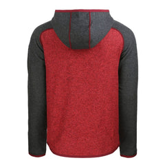 Cutter & Buck Throwback Mainsail Sweater-Knit Full-Zip Hoodie - San Francisco 49ers Hoodies