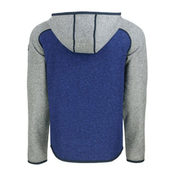 Cutter & Buck Throwback Mainsail Sweater-Knit Full-Zip Hoodie - Seattle Seahawks Hoodies