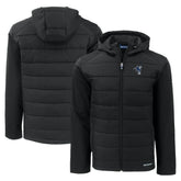 Cutter & Buck Throwback Evoke Hybrid Eco Softshell Recycled Full-Zip Hoodie Jacket - Indianapolis Colts Hoodies