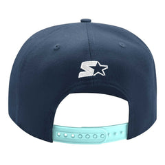 NHL Seattle Kraken Starter Arch Logo Two-Tone Snapback Hat
