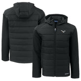 Cutter & Buck Throwback Big & Tall Evoke Hybrid Eco Softshell Recycled Full-Zip Hoodie - Philadelphia Eagles Hoodies