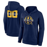 Denver Nuggets Women's Stellar Personalized Name & Number Pullover Hoodie sale