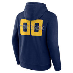 Indiana Pacers Stellar Personalized Name & Number Pullover Hoodie