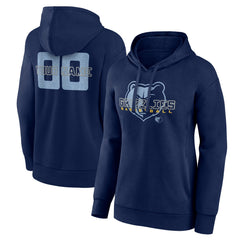 Memphis Grizzlies Women's Stellar Personalized Name & Number Pullover Hoodie