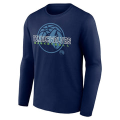 Minnesota Timberwolves Stellar Personalized Name & Number Long Sleeve T-Shirt