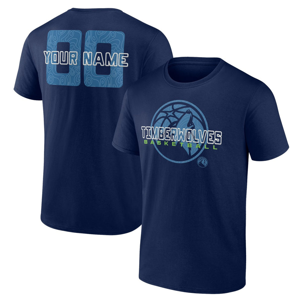Minnesota Timberwolves Stellar Personalized Name & Number T-Shirt