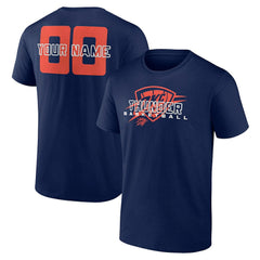 Oklahoma City Thunder Stellar Personalized Name & Number T-Shirt
