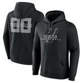 San Antonio Spurs Stellar Personalized Name & Number Pullover Hoodie
