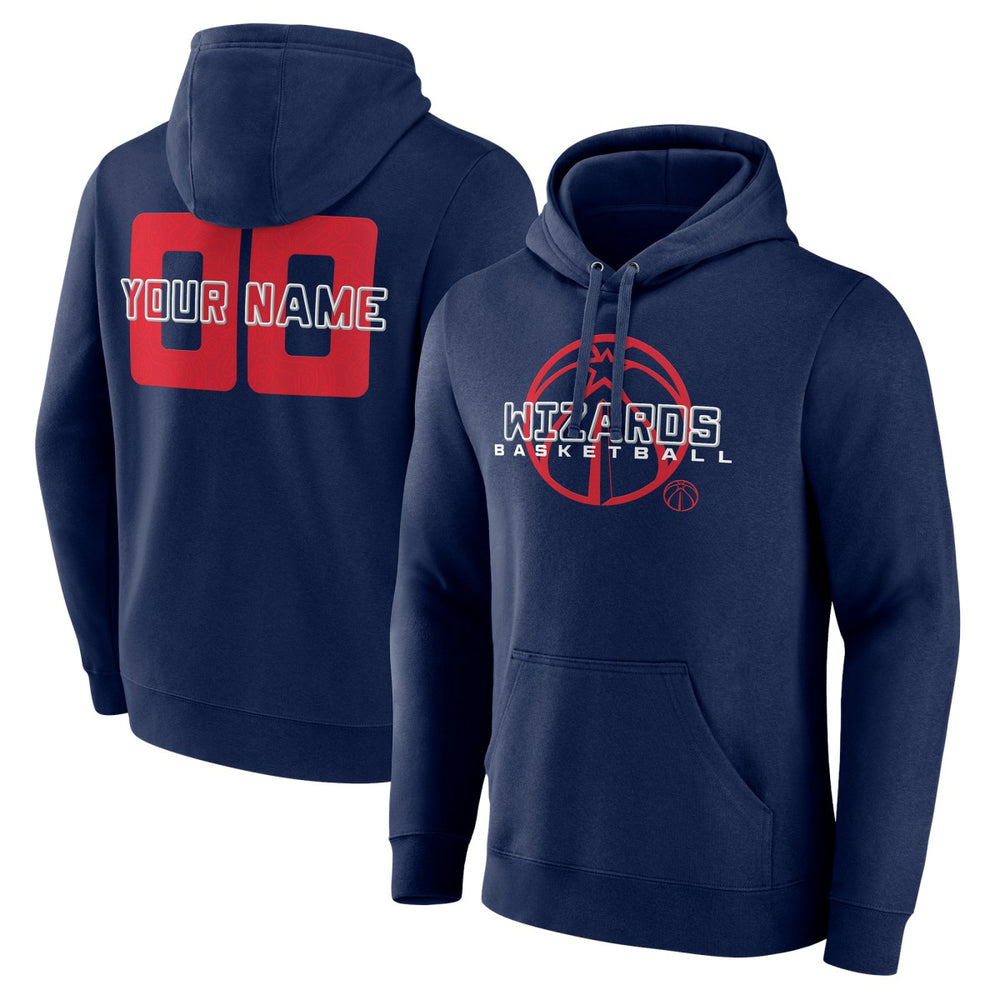 Washington Wizards Stellar Personalized Name & Number Pullover Hoodie