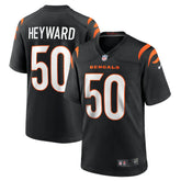 Shaka Heyward Team Game Jersey - Cincinnati Bengals Jerseys