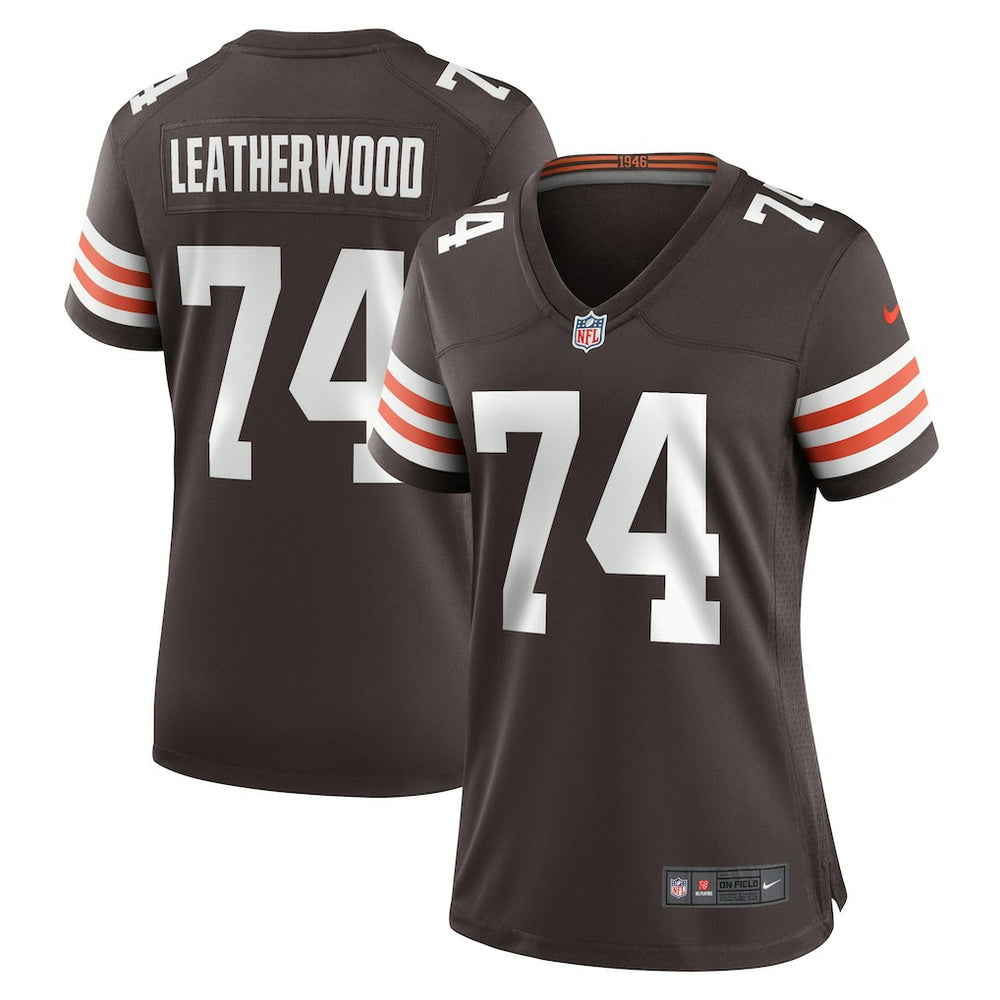 Alex Leatherwood Women's Team Game Jersey - Cleveland Browns Jerseys