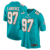 Rashard Lawrence Team Game Jersey - Miami Dolphins Jerseys