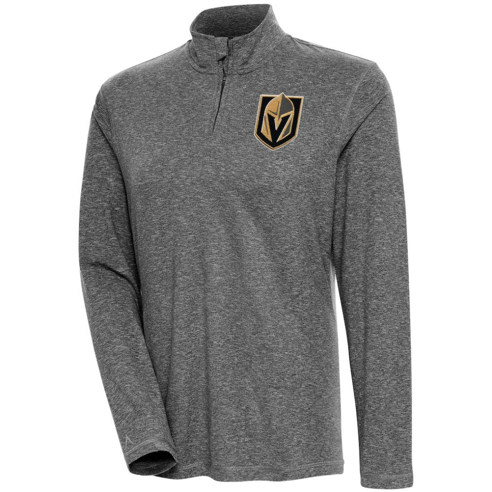 NHL Vegas Golden Knights Antigua Women's Confront Quarter-Zip Pullover Top