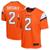 Patrick Surtain II Youth Game Jersey - Denver Broncos Jerseys