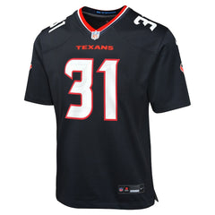 Dameon Pierce Youth Game Jersey - Houston Texans Jerseys