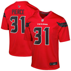 Dameon Pierce Youth Game Jersey - Houston Texans Jerseys
