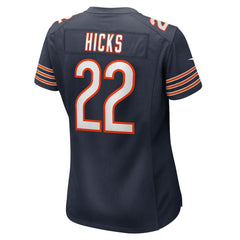 Elijah Hicks Women's Team Game Jersey - Chicago Bears Jerseys