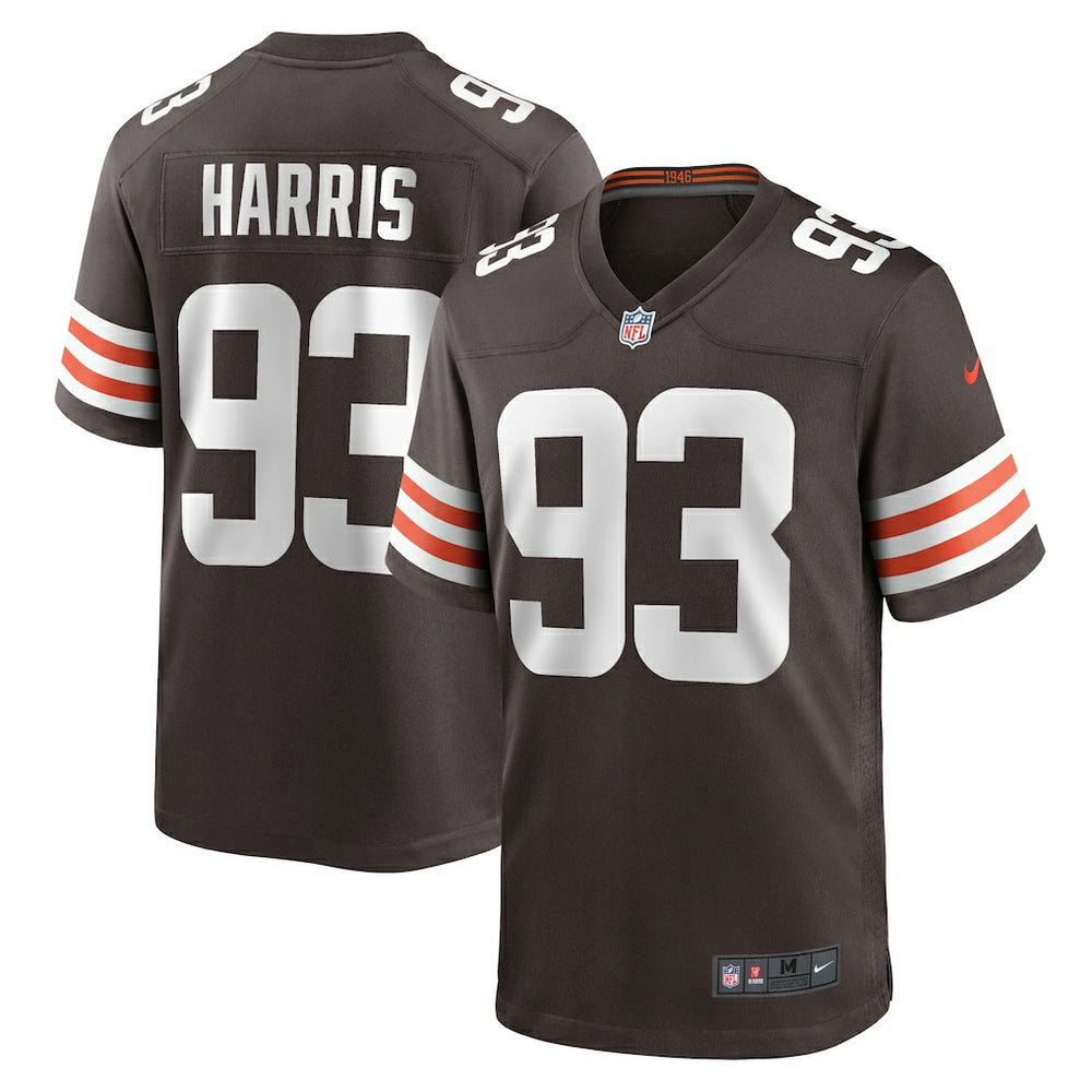 Shelby Harris Team Game Jersey - Cleveland Browns Jerseys