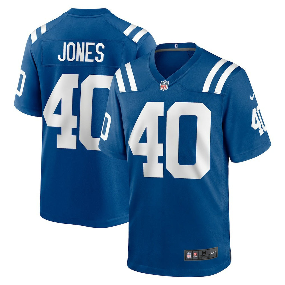 Jaylon Jones Team Game Jersey - Indianapolis Colts Jerseys