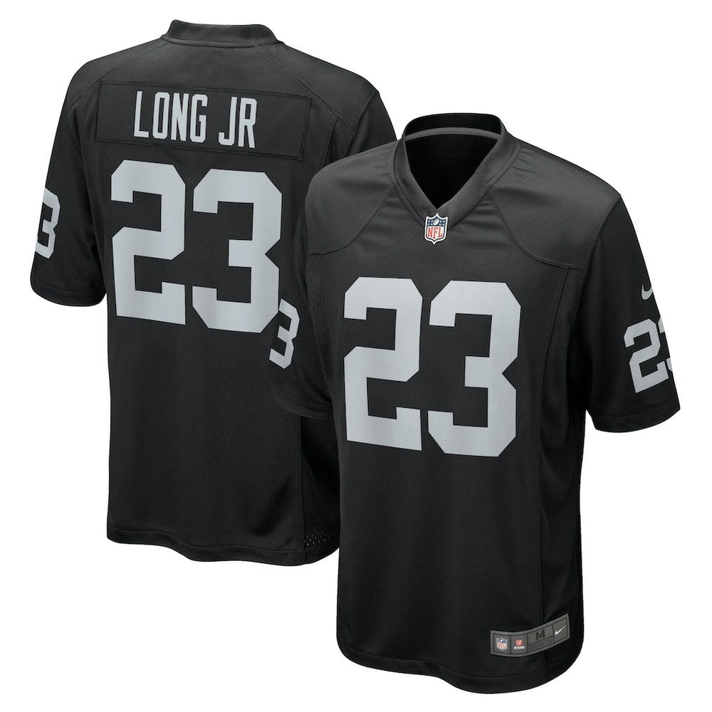 David Long Jr. Team Game Jersey - Las Vegas Raiders Jerseys