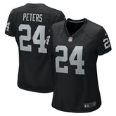 Marcus Peters Women's Team Game Jersey - Las Vegas Raiders Jerseys