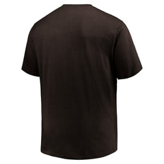 Brown San Diego Padres Profile Big & Tall Primary Logo T-Shirt