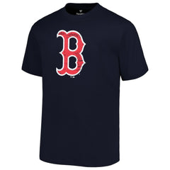 Navy Boston Red Sox Profile Big & Tall Primary Logo T-Shirt