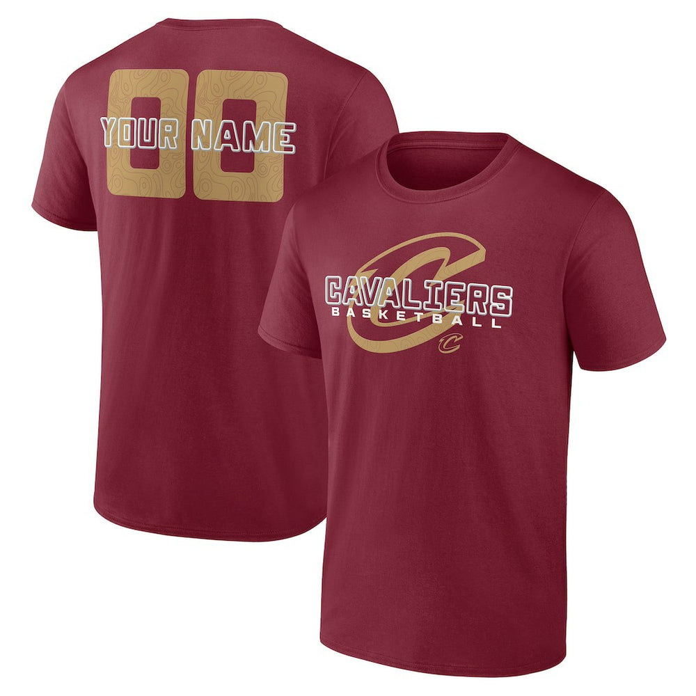 Cleveland Cavaliers Stellar Personalized Name & Number T-Shirt sale