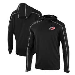 NHL Carolina Hurricanes Columbia Omni-Wick Shotgun Long Sleeve Hoodie T-Shirt