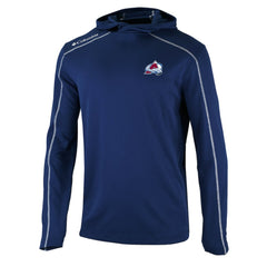 NHL Colorado Avalanche Columbia Omni-Wick Shotgun Long Sleeve Hoodie T-Shirt