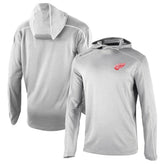 NHL Detroit Red Wings Columbia Omni-Wick Shotgun Long Sleeve Hoodie T-Shirt