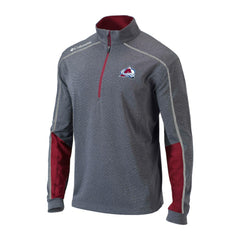 NHL Colorado Avalanche Columbia Omni-Wick Shotgun 2.0 Quarter-Zip Pullover Top