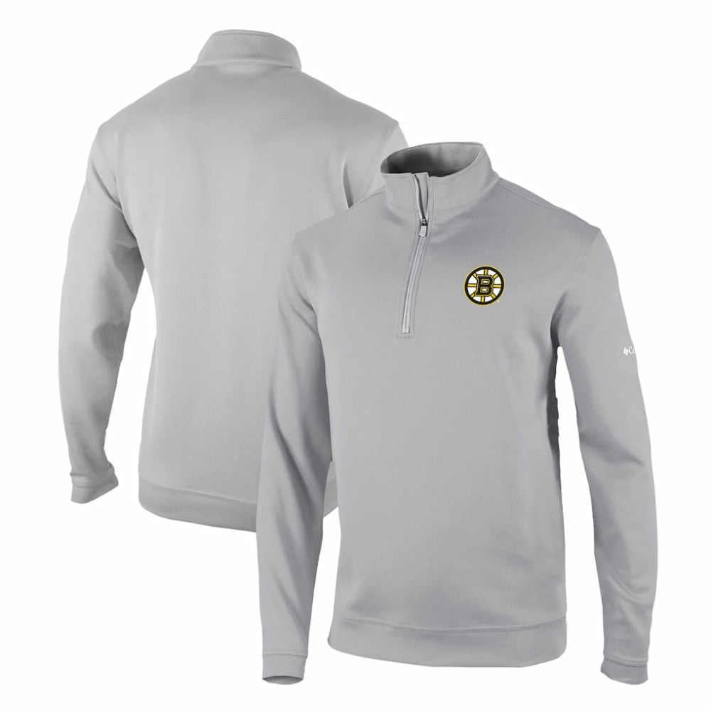 NHL Boston Bruins Columbia Omni-Wick Wickhams Hills Half-Zip Pullover Top
