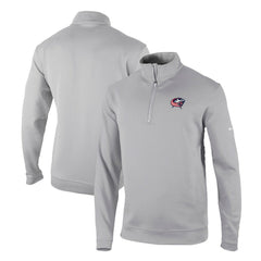 NHL Columbus Blue Jackets Columbia Omni-Wick Wickhams Hills Half-Zip Pullover Top