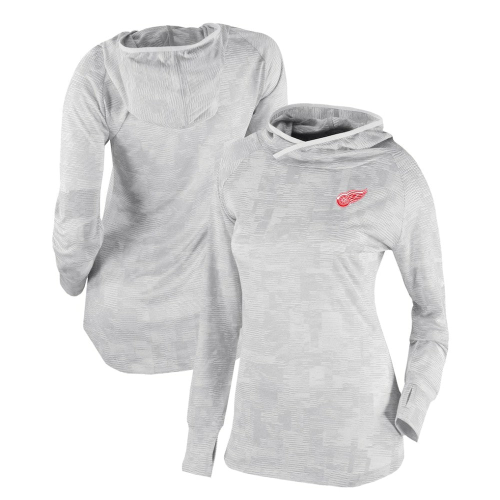 NHL Detroit Red Wings Columbia Women's Omni-Wick Sunday Ball Pullover Hoodie