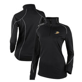 NHL Anaheim Ducks Columbia Women's Omni-Wick Shotgun 2.0 Quarter-Zip Pullover Top