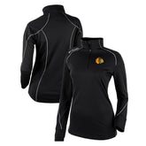 NHL Chicago Blackhawks Columbia Women's Omni-Wick Shotgun 2.0 Quarter-Zip Pullover Top