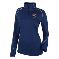 NHL Florida Panthers Columbia Women's Omni-Wick Shotgun 2.0 Quarter-Zip Pullover Top