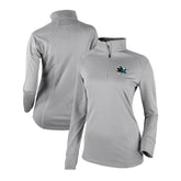 NHL San Jose Sharks Columbia Women's Omni-Wick Shotgun 2.0 Quarter-Zip Pullover Top