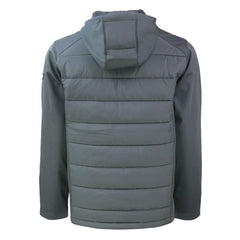 Cutter & Buck Helmet Evoke Hybrid Eco Softshell Recycled Full-Zip Hoodie Jacket - Green Bay Packers Hoodies